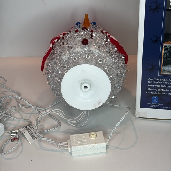 Bethlehem Lighting Double sphere light up snowman - Picture 9 of 11